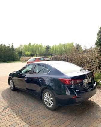 Mazda 3 cena 46500 przebieg: 104000, rok produkcji 2016 z Bydgoszcz małe 29